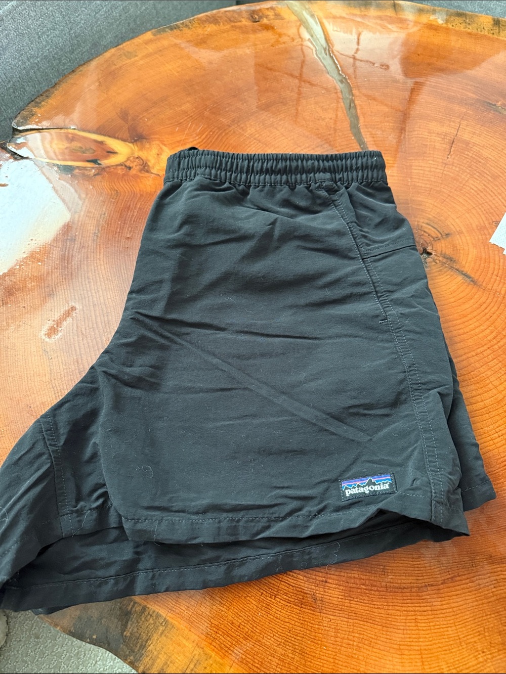 Patagonia Women’s Black Hybrid Athletic Shorts